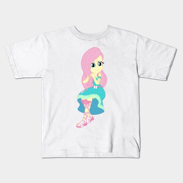 Nice Fluttershy Kids T-Shirt by CloudyGlow